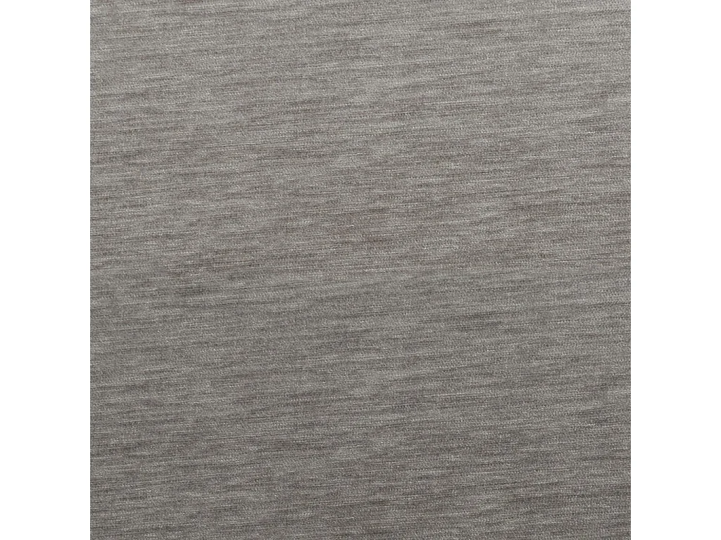 Habitat - Lot de 2 chaises en tissu et métal noir - Gris glacier - Malene