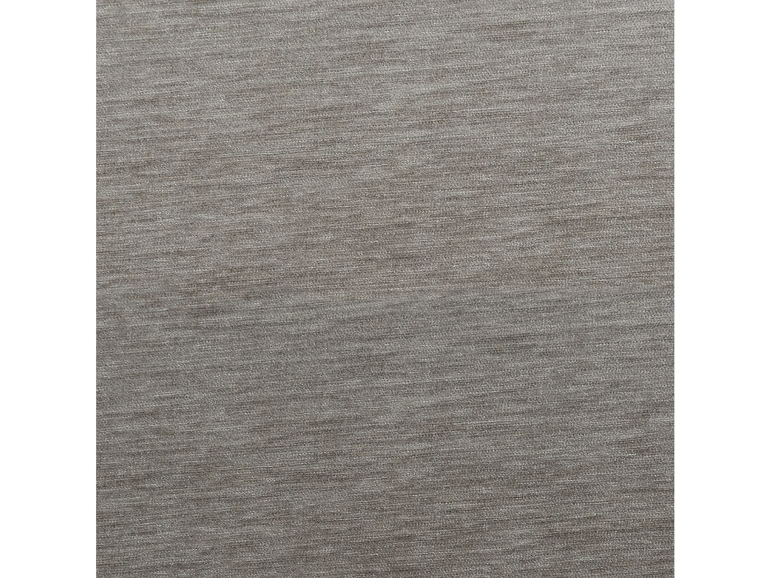 Habitat - Lot de 2 chaises en tissu et métal noir - Gris glacier - Malene