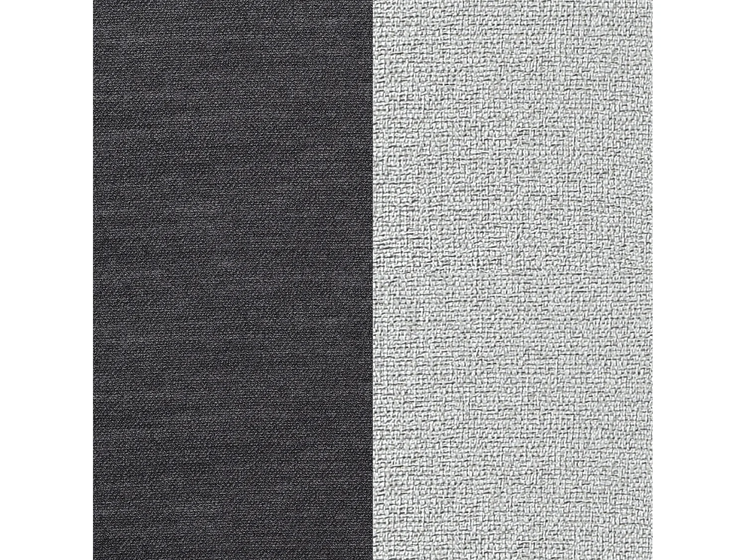 Habitat - Chaise pivotante en tissu et métal noir avec accoudoirs - Gris ardoise et grège - Protar