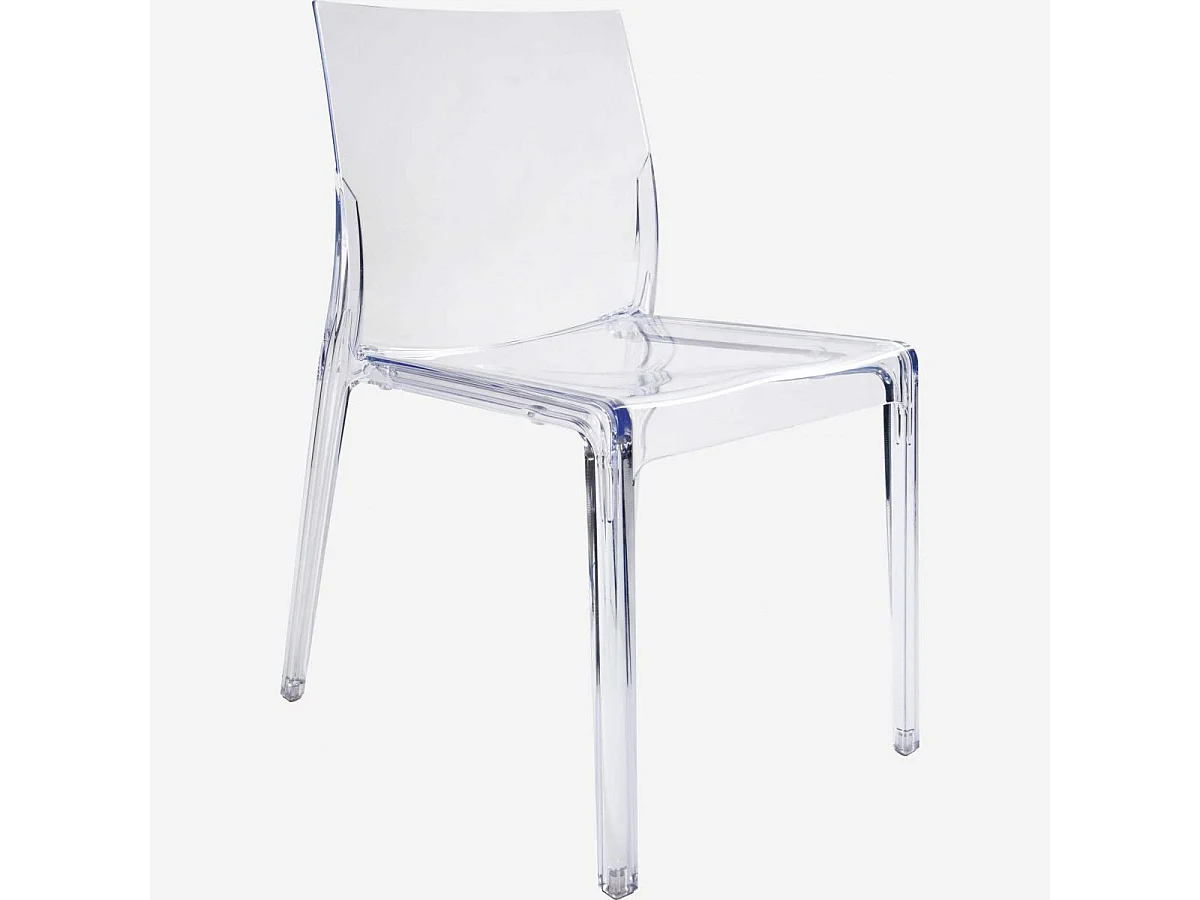 Habitat - Chaise transparente en plastique - Mamamia II