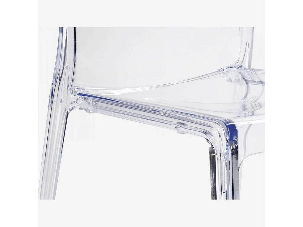 Habitat - Chaise transparente en plastique - Mamamia II