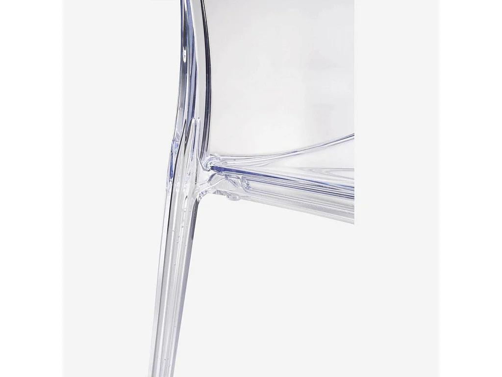 Habitat - Chaise transparente en plastique - Mamamia II