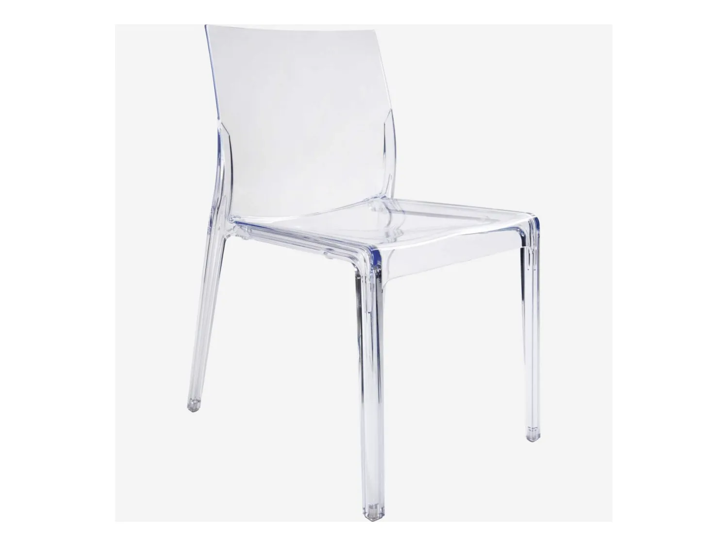 Habitat - Chaise transparente en plastique - Mamamia II