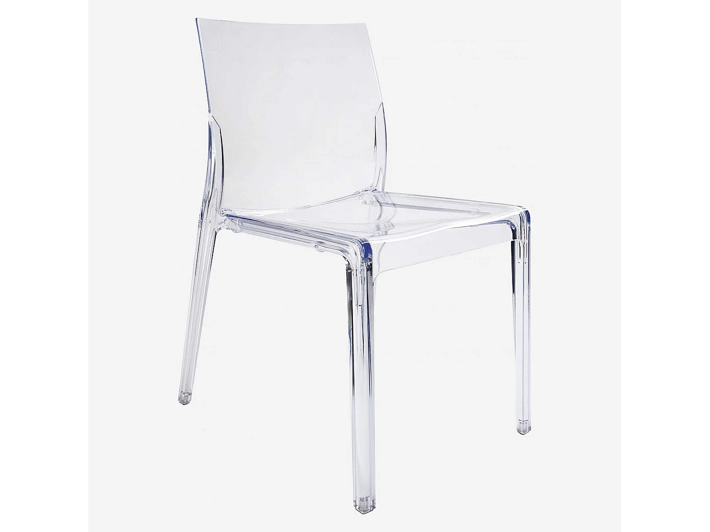 Habitat - Chaise transparente en plastique - Mamamia II