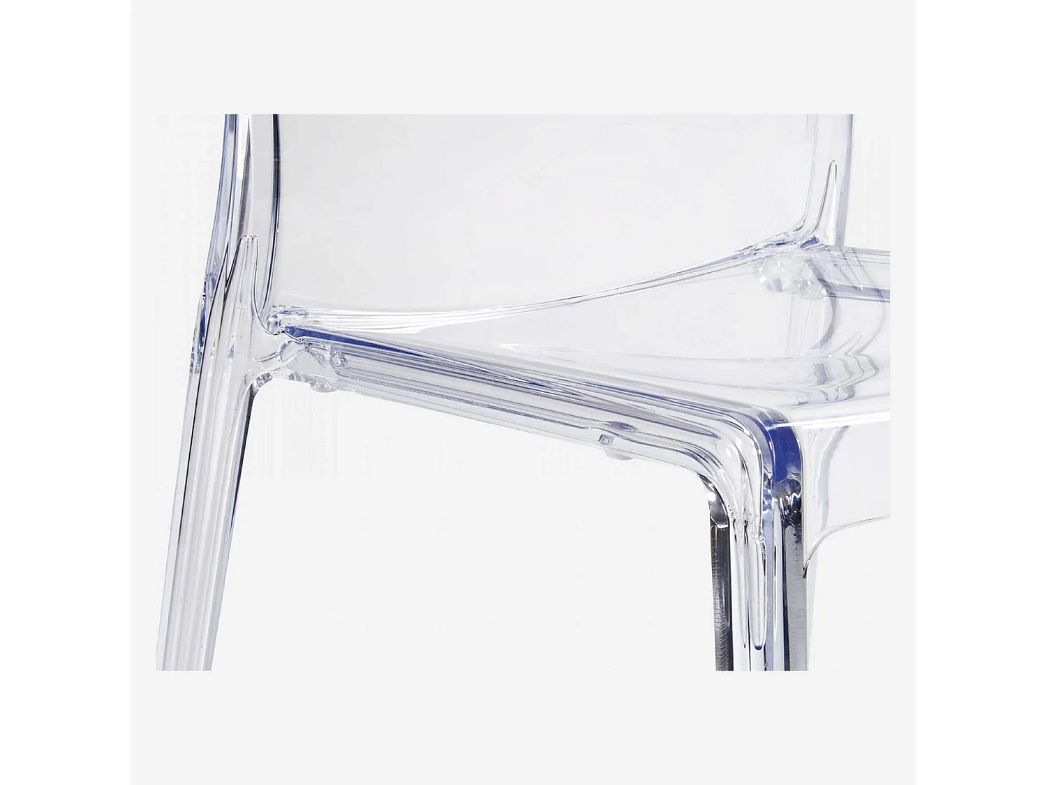 Habitat - Chaise transparente en plastique - Mamamia II