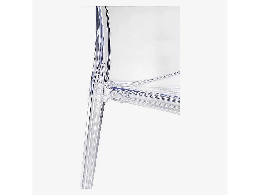 Habitat - Chaise transparente en plastique - Mamamia II