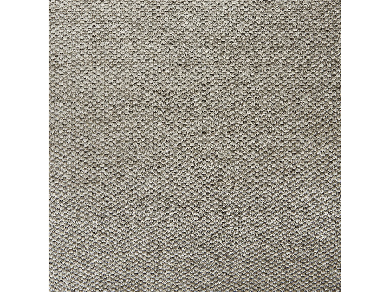 Habitat - Lot de 2 chaises pivotantes en tissu et métal noir avec accoudoirs - Gris perle - Omida