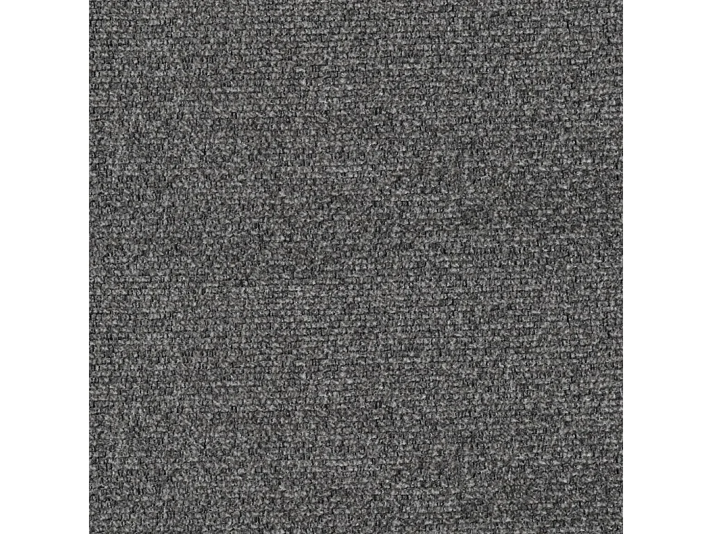 Habitat - Lot de 2 chaises pivotantes en tissu chenille et métal noir - Gris galet - Belo