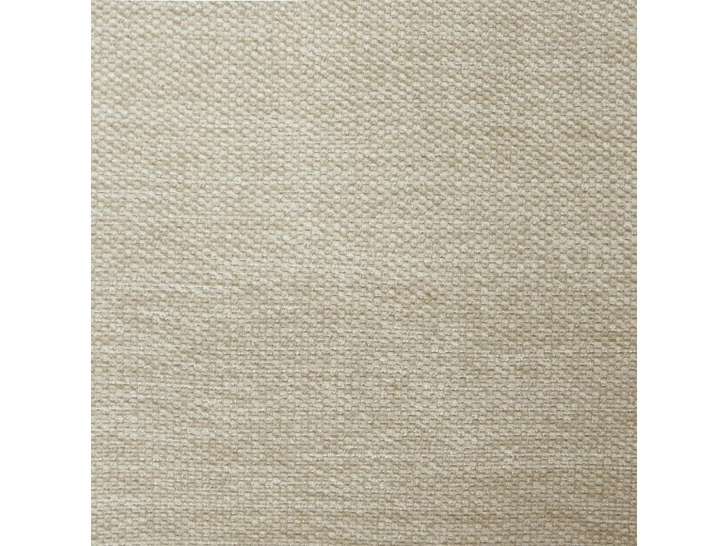 Habitat - Lot de 2 chaises pivotantes en tissu et métal noir avec accoudoirs - Sable blanc - Omida