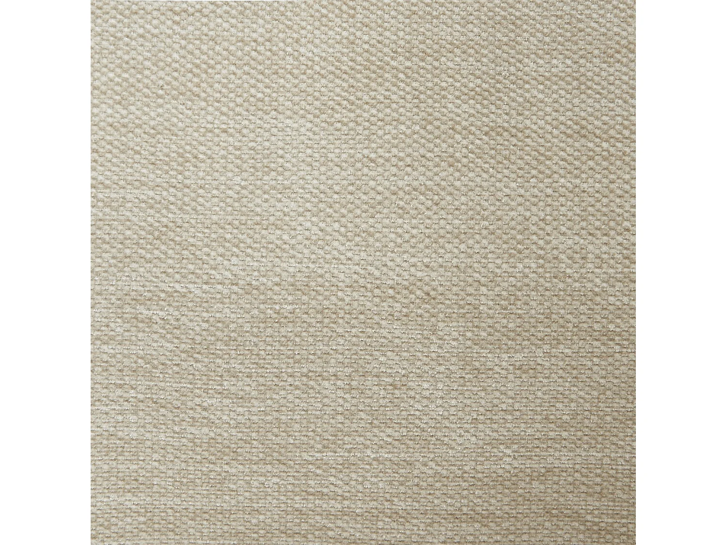 Lot de 2 chaises pivotantes en tissu et métal noir avec accoudoirs - Sable blanc