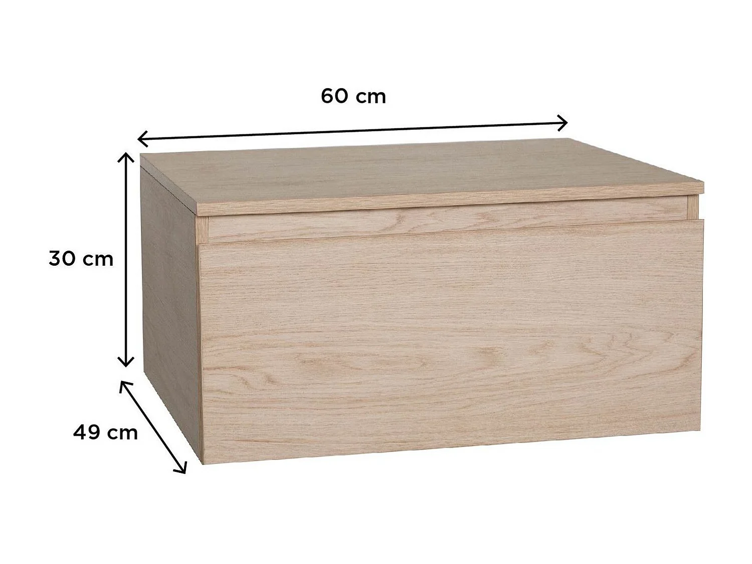 Meuble tiroir /Module de rangement Salle de Bain WILL