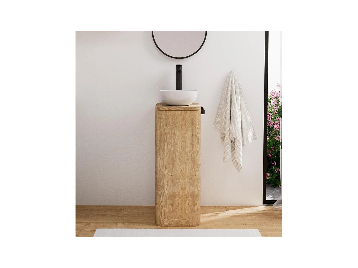Conjunto mueble lavabo + lavabo + grifo TOM