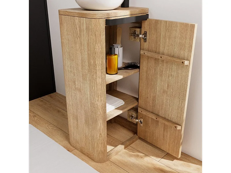 Mobile lavabo + lavabo + specchio TOM