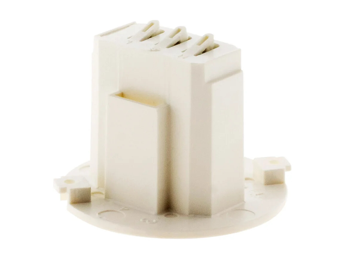 Lot de 5 couvercles DCL pour boîte applique Ø50mm - Blanc - Zenitech