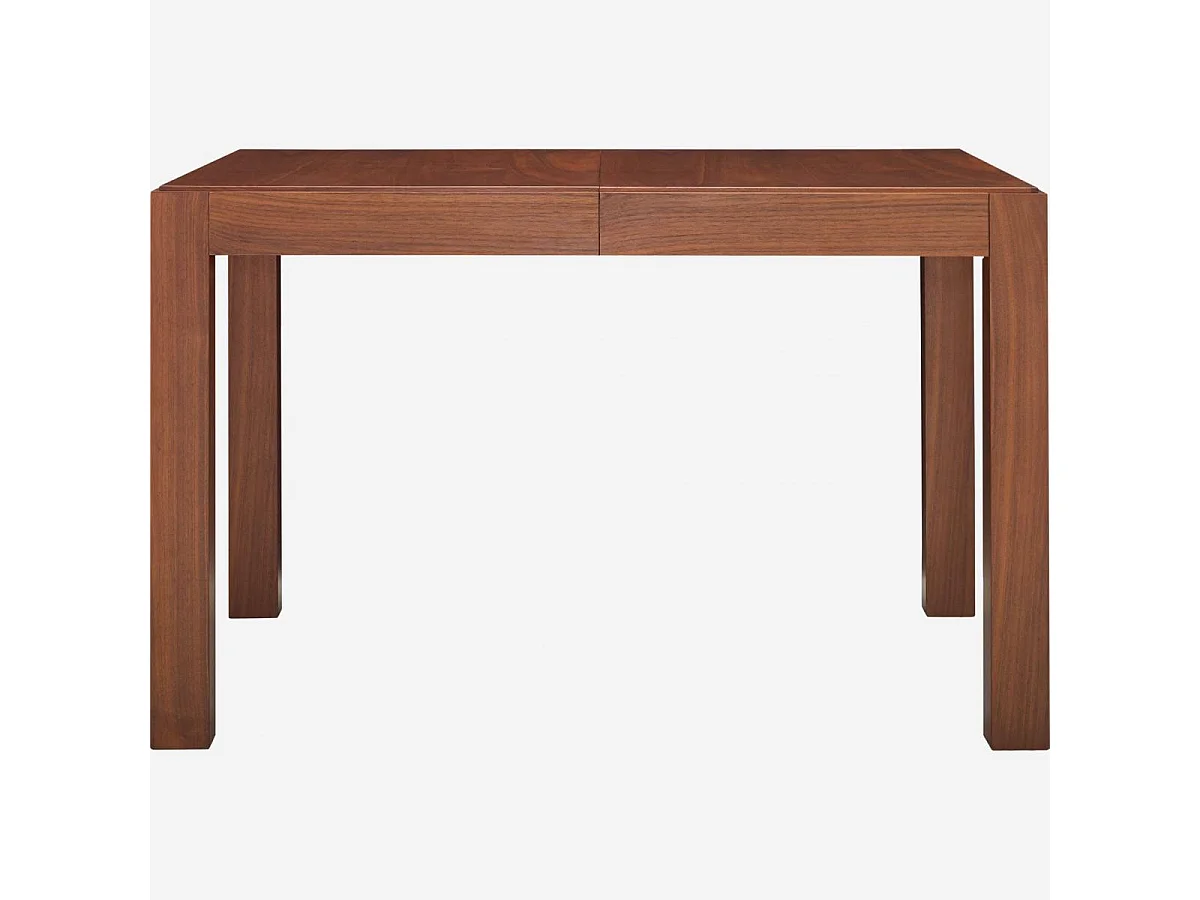 Habitat - Table rectangulaire extensible en bois - Noyer - Drio