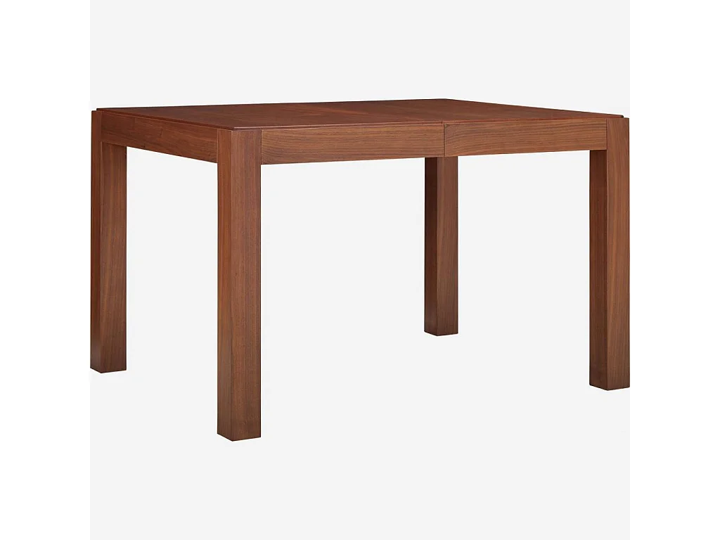 Habitat - Table rectangulaire extensible en bois - Noyer - Drio