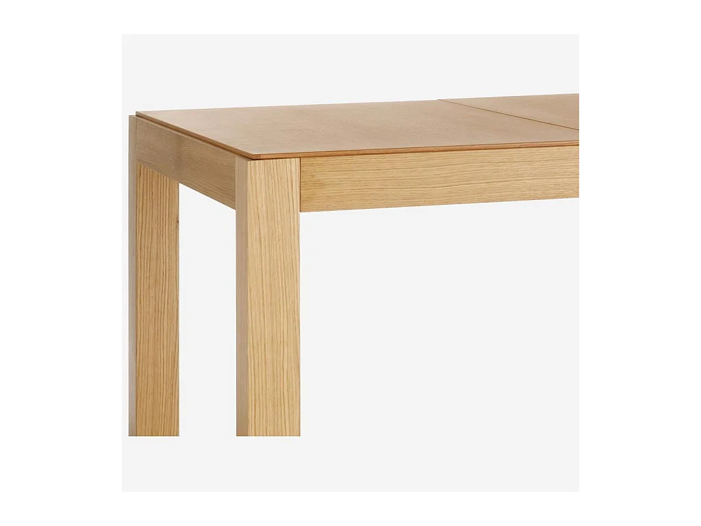Habitat - Table rectangulaire extensible en chêne - Drio