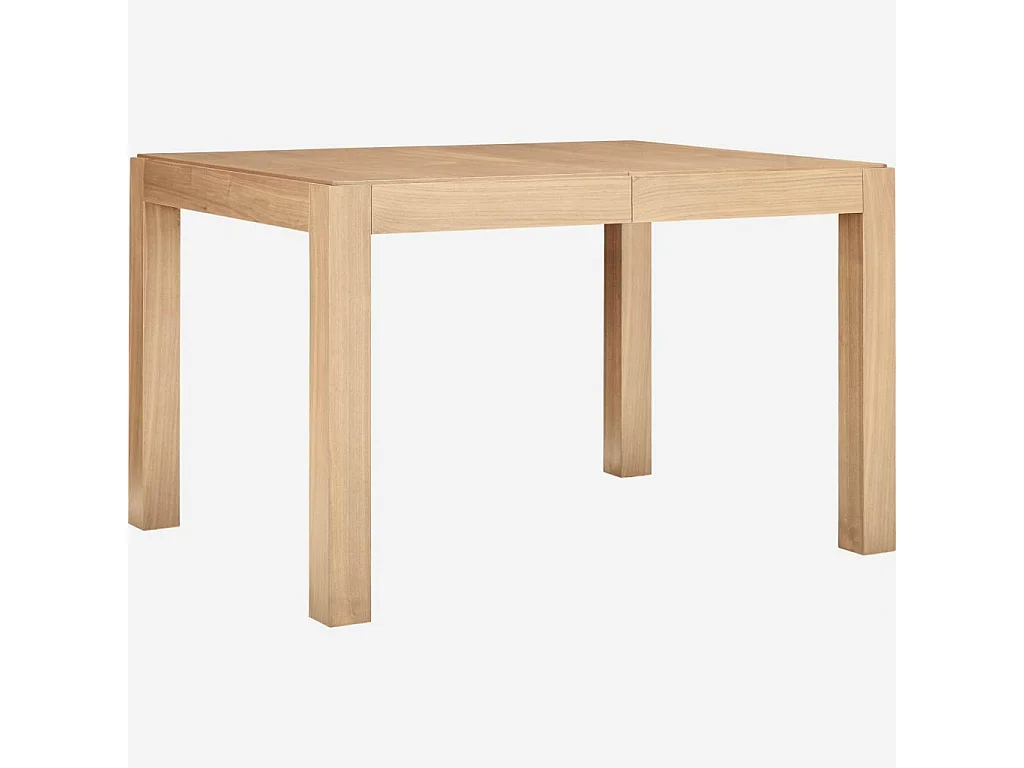 Habitat - Table rectangulaire extensible en chêne - Drio