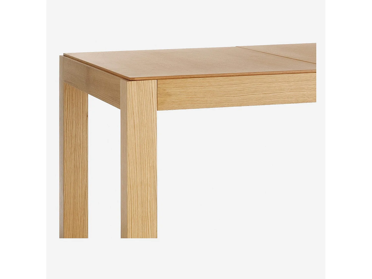 Habitat - Table rectangulaire extensible en chêne - Drio