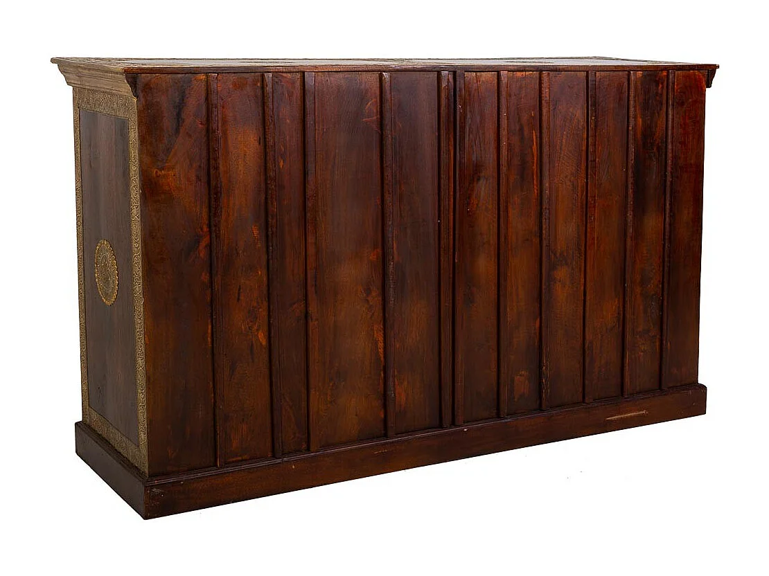 Aparador de madeira artesanal 175x50x101h cm