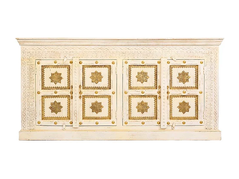 Credenza in legno 180x40x90h