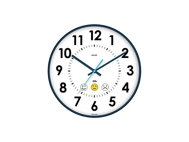 Moniteur d air Orium Capteur CO2 Horloge analogique Quaelis 15