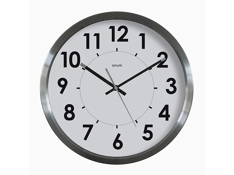 Horloge Inox Stan Ø35cm - Orium
