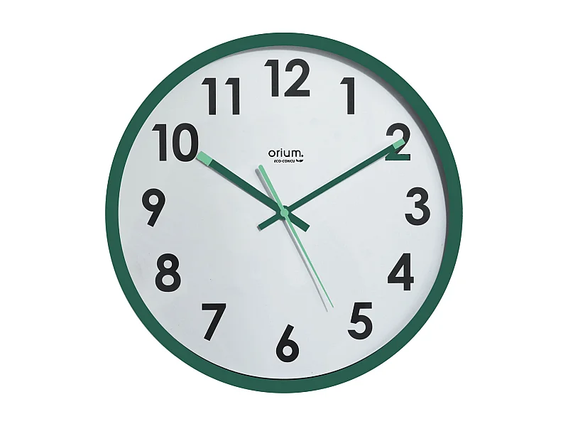 Horloge Naturalis Ø30cm - Vert - Orium