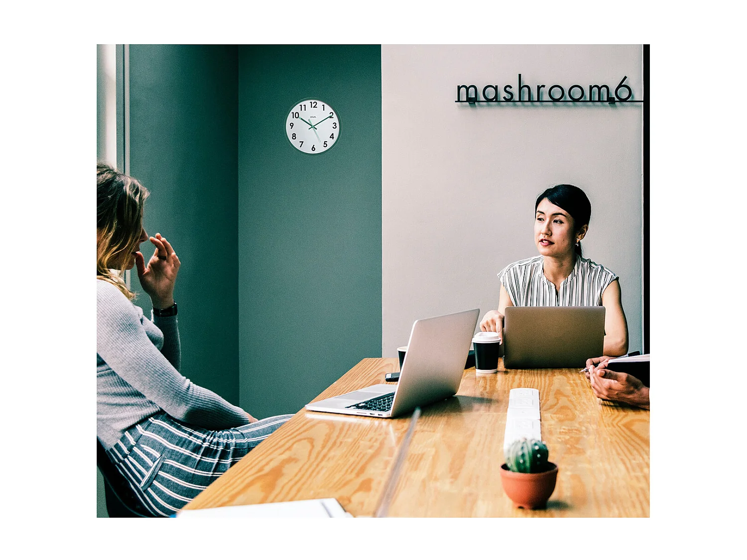 Horloge Naturalis Ø30cm - Vert - Orium