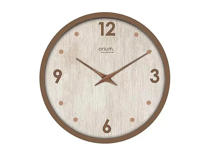 Horloge Naturalis Ø30cm Marron - Orium