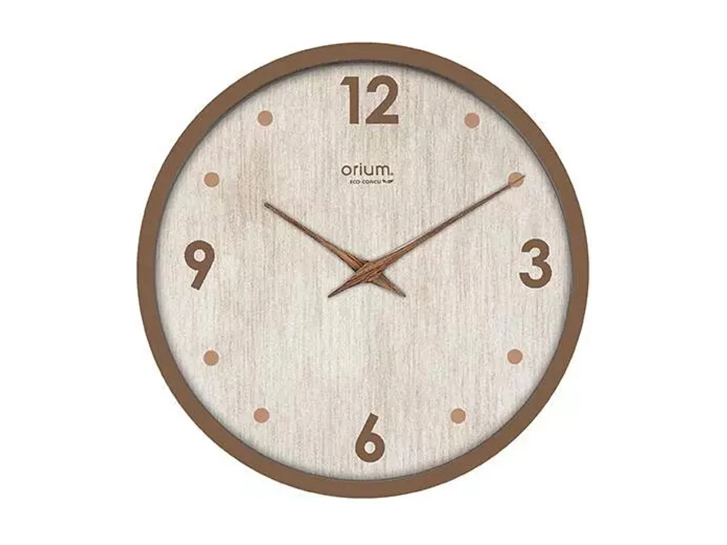 Horloge Naturalis Ø30cm Marron - Orium