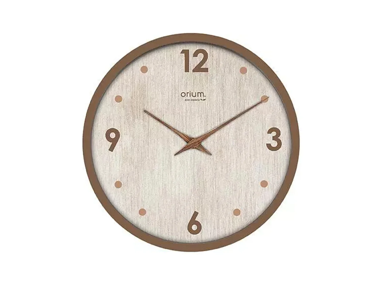 Horloge Naturalis Ø30cm Marron - Orium