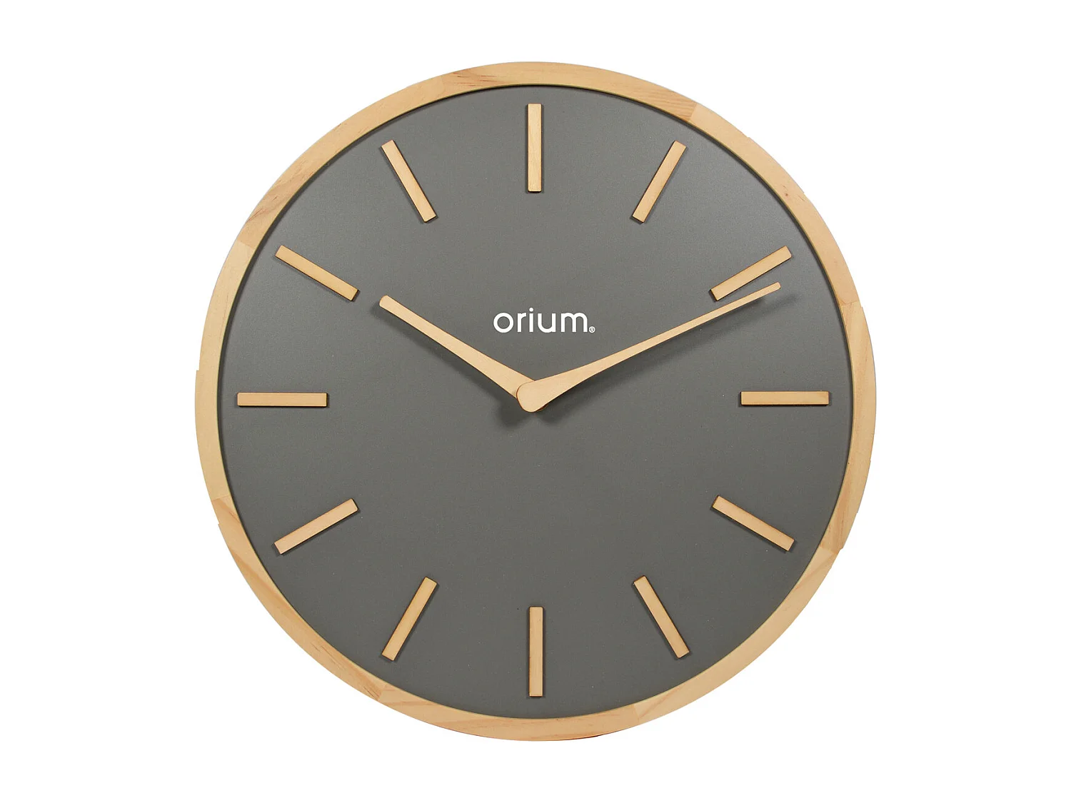 Horloge analogique Elegance Ø30cm - Gris - Orium