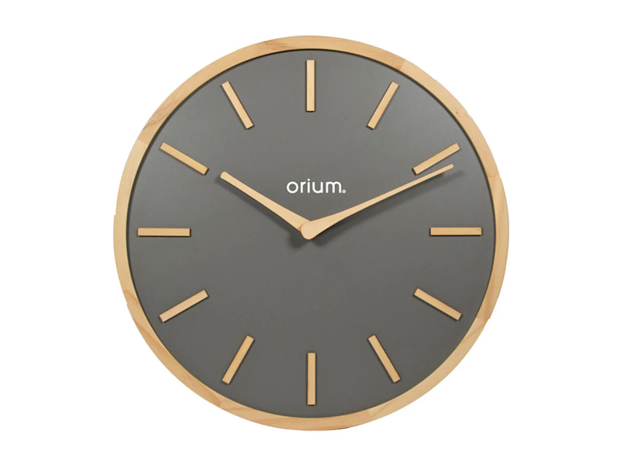 Horloge analogique Elegance Ø30cm - Gris - Orium