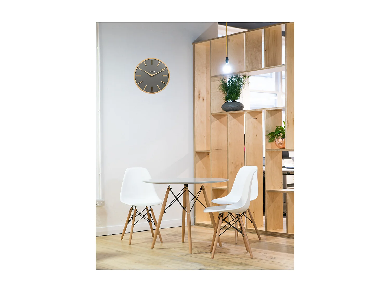 Horloge analogique Elegance Ø30cm - Gris - Orium