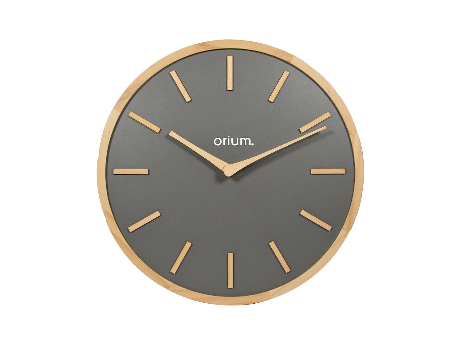 Horloge analogique Elegance Ø30cm - Gris - Orium