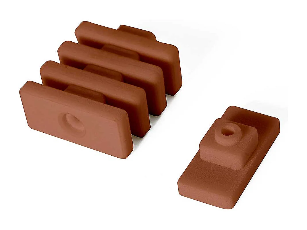 Kit separadores marco marron 1X3 M