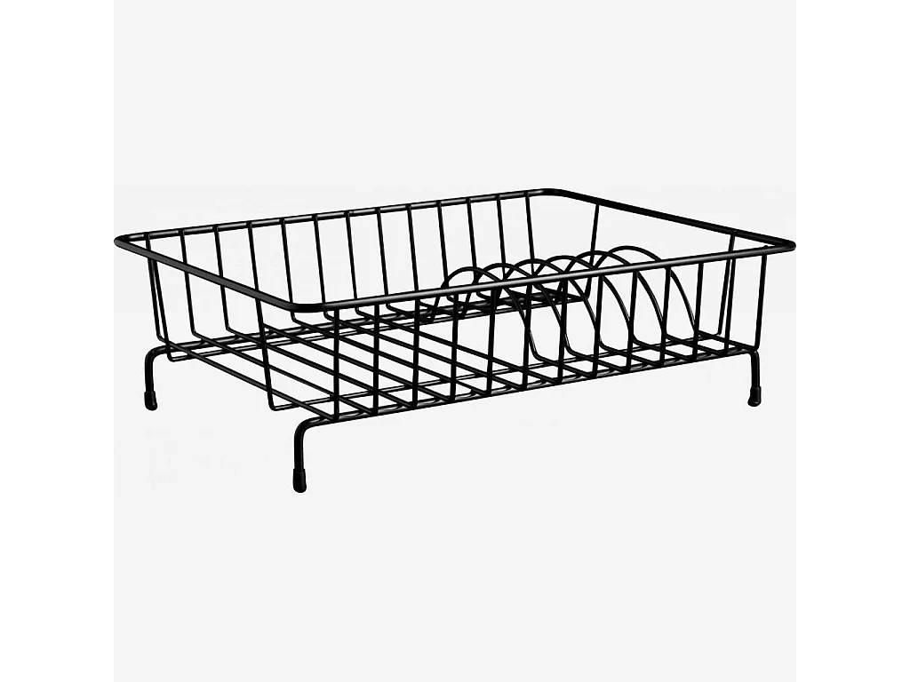 Habitat - Égouttoir à couverts en métal - Noir - Mikado