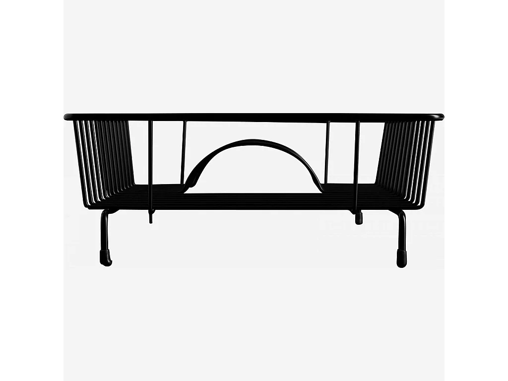 Habitat - Égouttoir à couverts en métal - Noir - Mikado