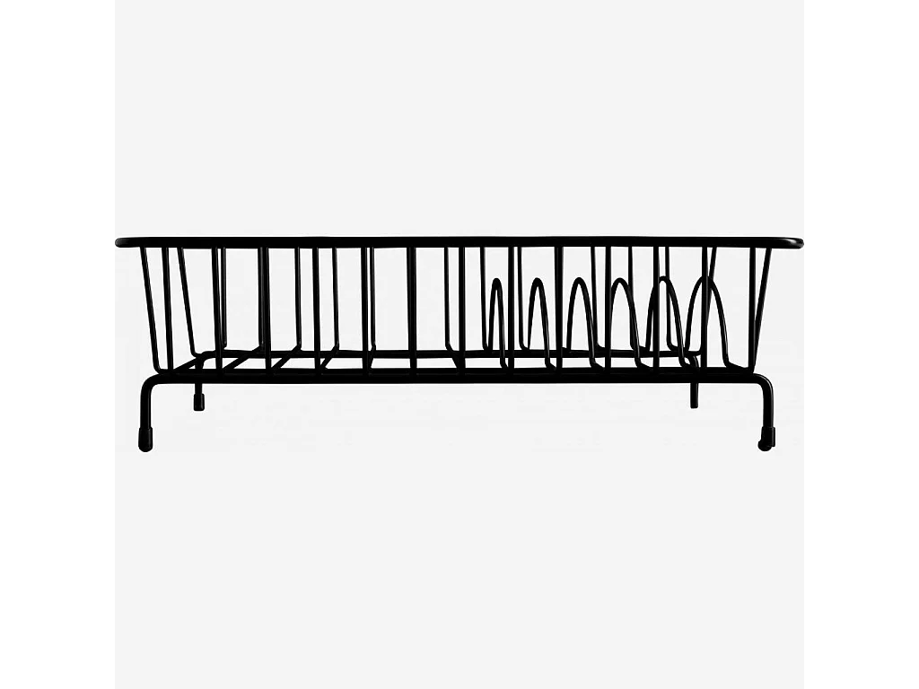 Habitat - Égouttoir à couverts en métal - Noir - Mikado