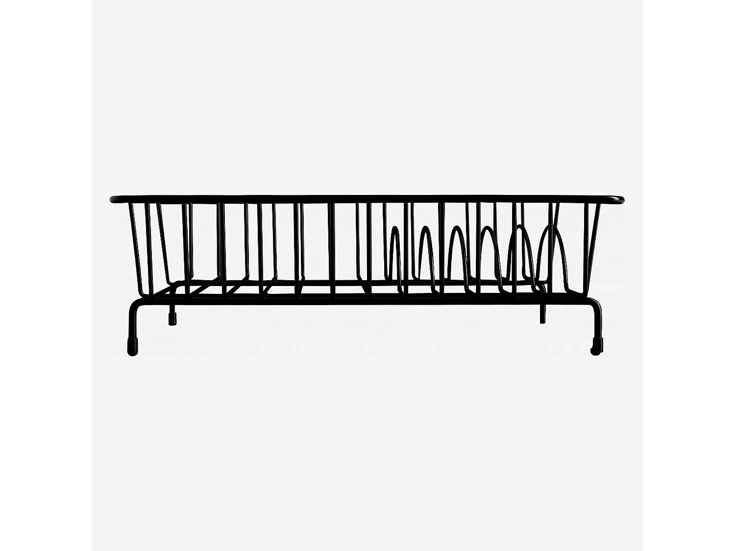 Habitat - Égouttoir à couverts en métal - Noir - Mikado