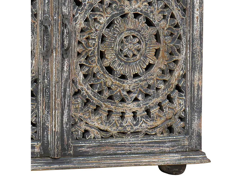 Table d'entrée en bois fabriquée à la main 106x45x88h cm