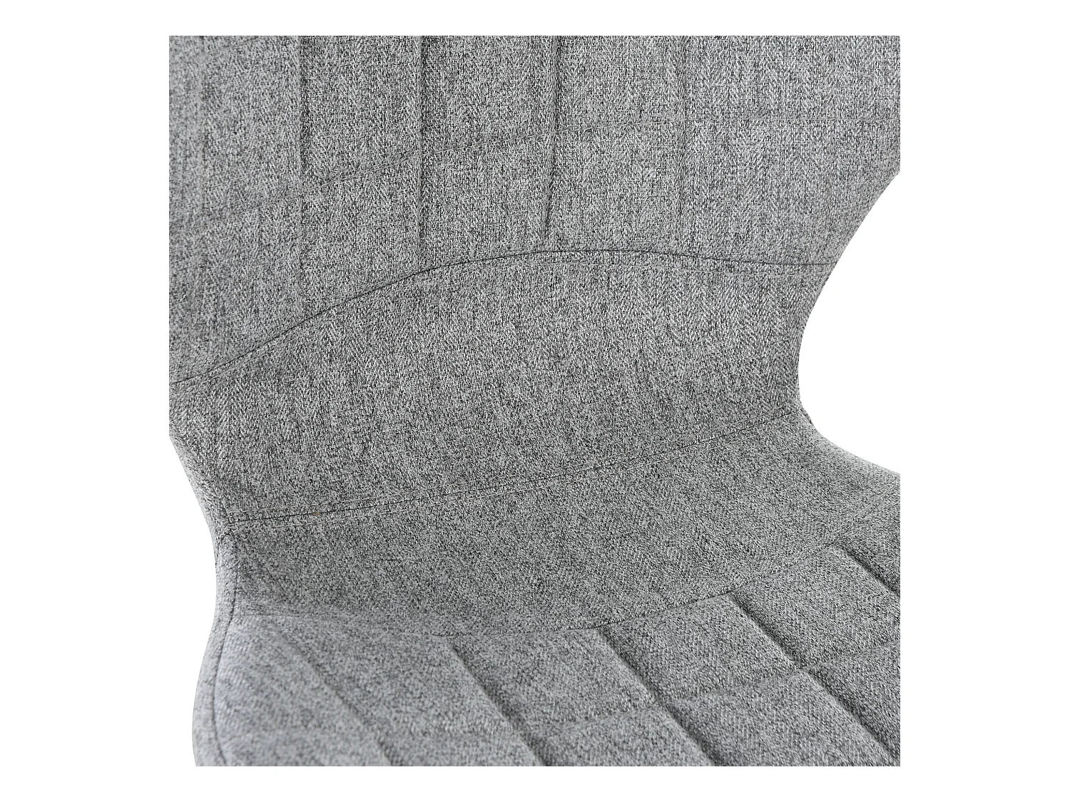 Lot de 2 tabourets de bar design contemporain hauteur d'assise réglable 59-81 cm pivotant 360° lin gris