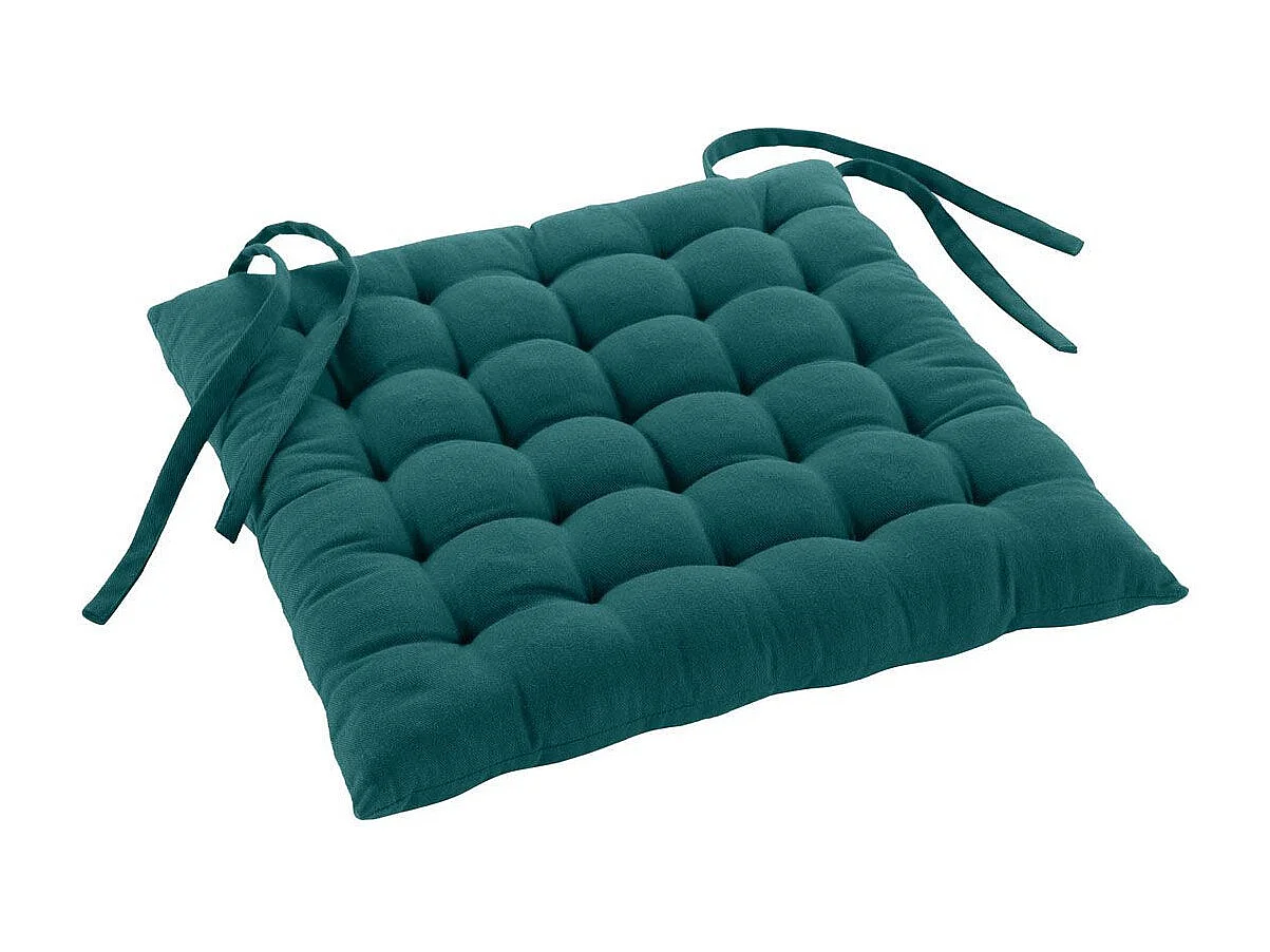 Coussin de Chaise "Twily" 38x38cm Emeraude