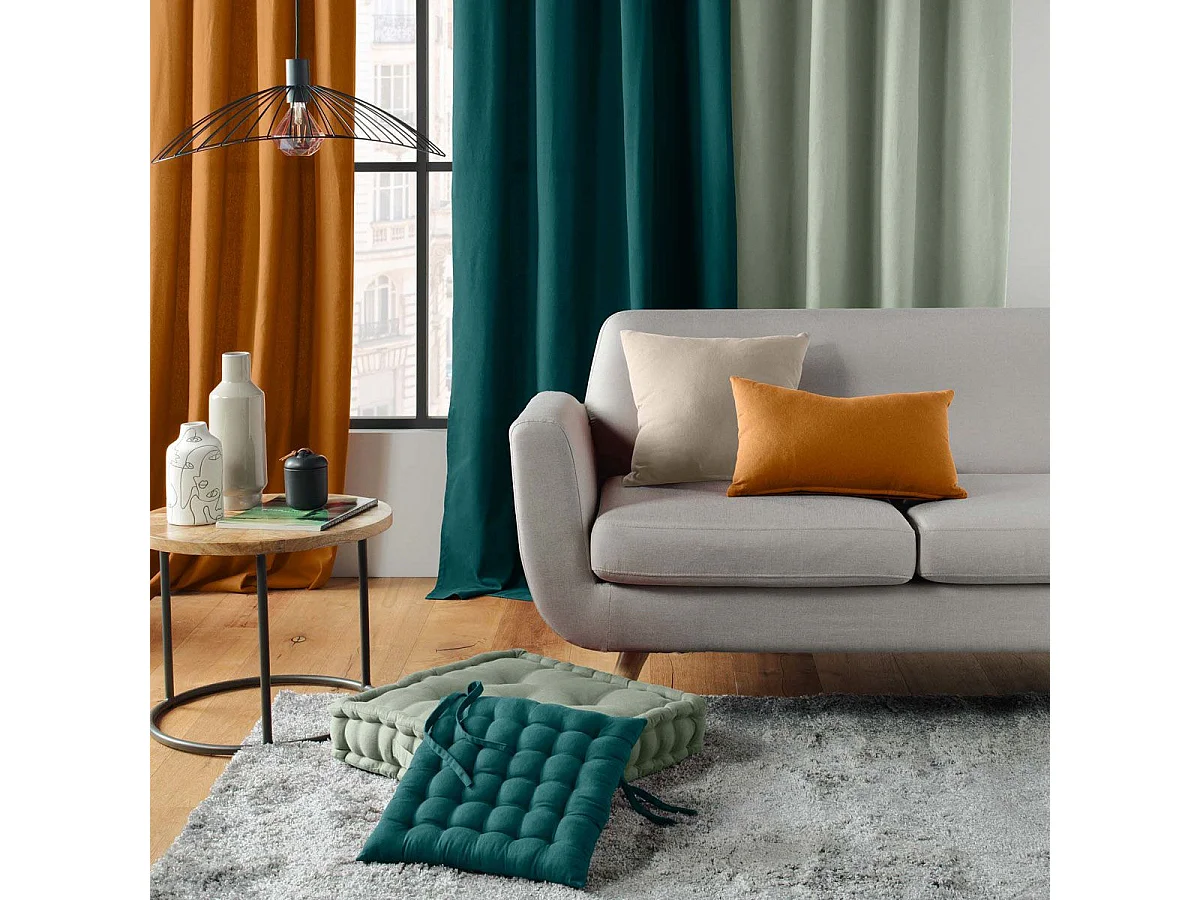 Coussin de Chaise "Twily" 38x38cm Emeraude