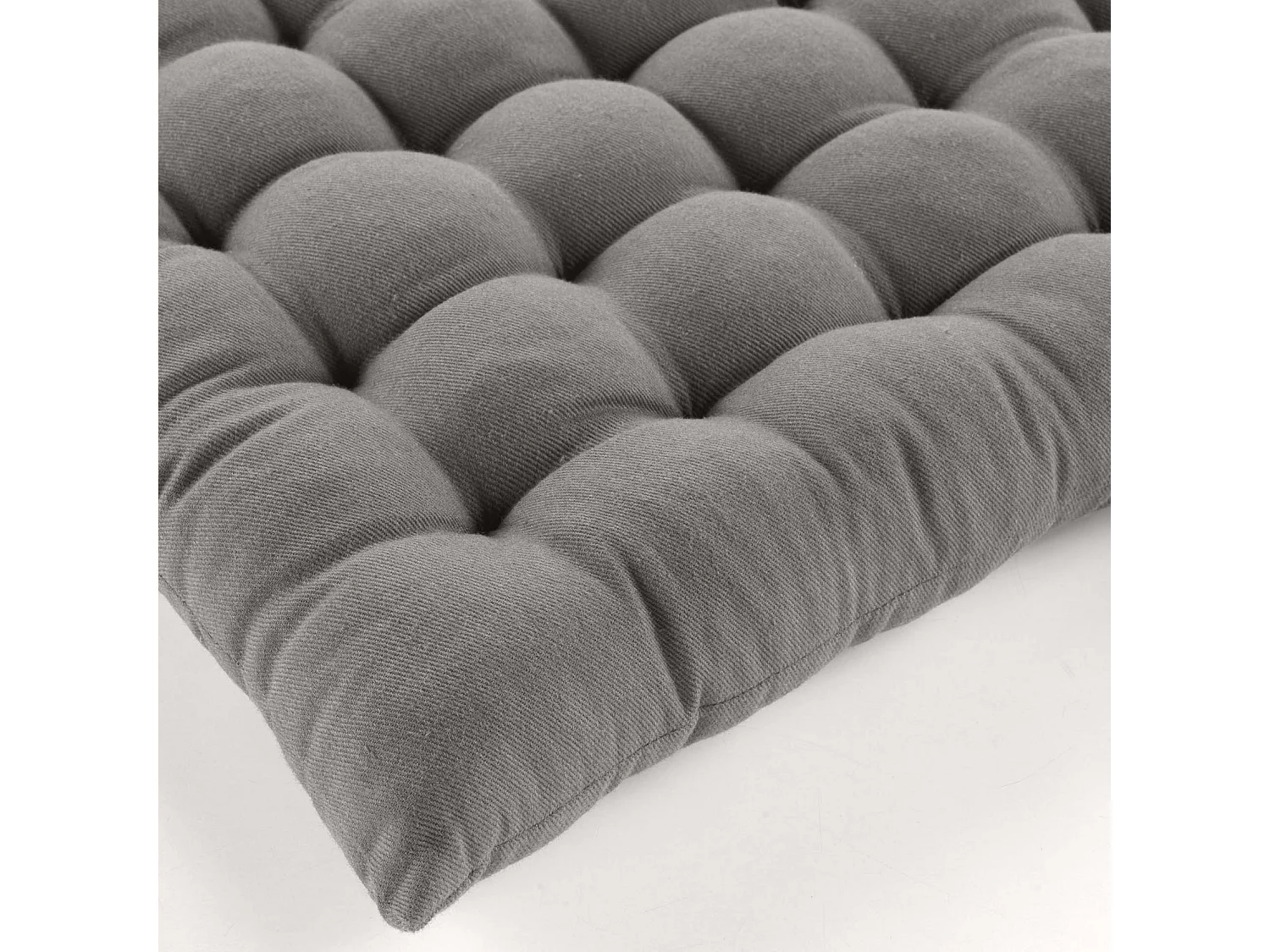 Coussin de Chaise "Twily" 38x38cm Gris