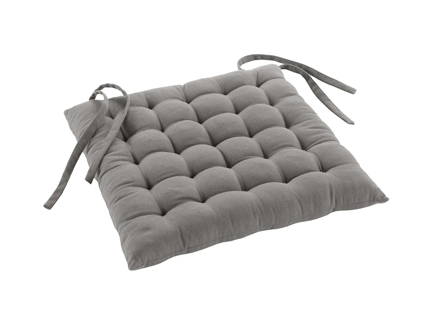 Coussin de Chaise "Twily" 38x38cm Gris