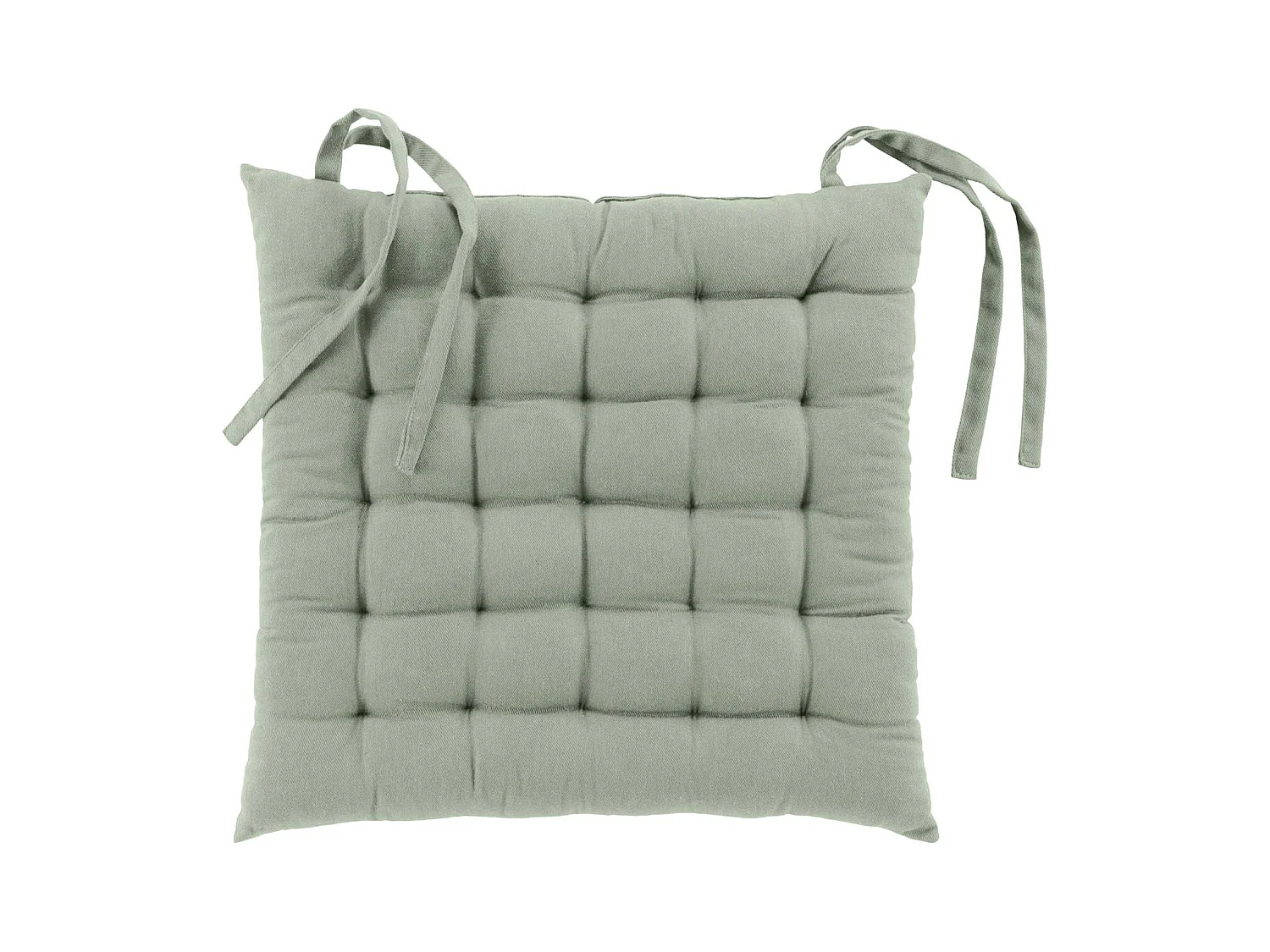 Coussin de Chaise "Twily" 38x38cm Sauge