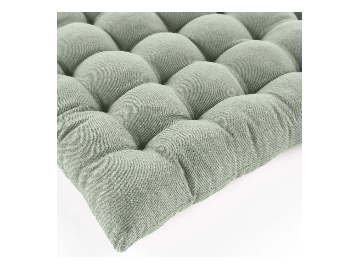 Coussin de Chaise "Twily" 38x38cm Sauge