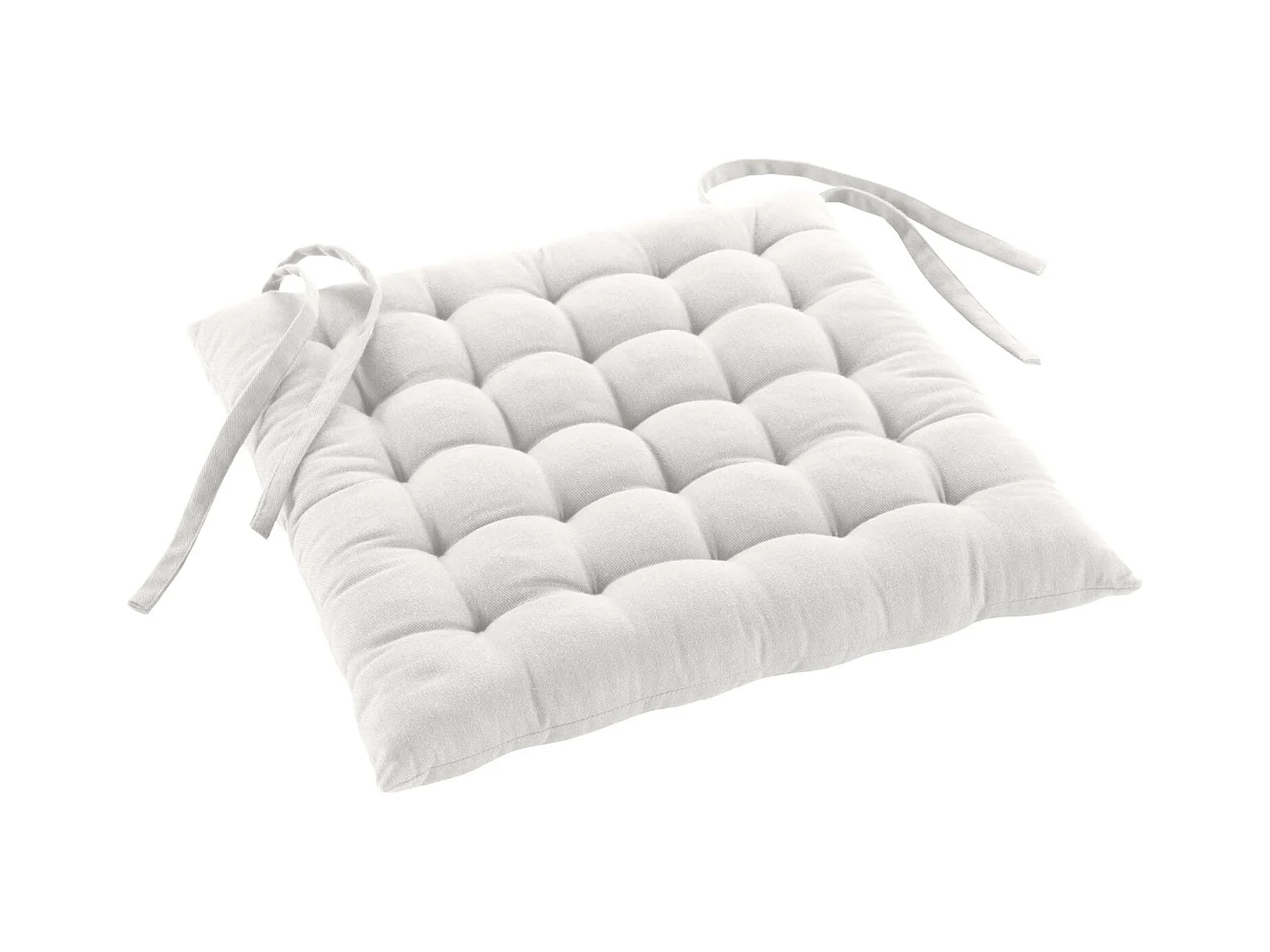 Coussin de Chaise "Twily" 38x38cm Blanc
